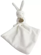 Doudou et Compagnie 10 cm nyuszi szundikendővel, OUTLET termék