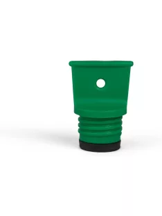   GRÜNSPECHT tartalék melegvizes palackkupak, csak sötétzöld melegvizes palackokhoz, 23 mm átmérő, OUTLET termék