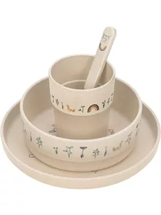   Lässig 4 részes étkészlet-Garden Explorer, OUTLET termék