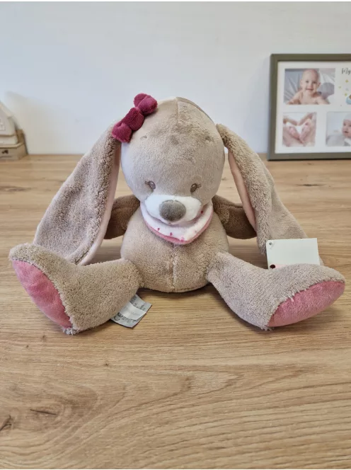 Nattou plüss nyuszi, 30 cm-es, OUTLET termék