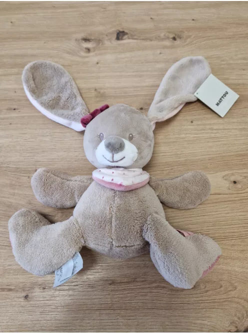 Nattou plüss nyuszi, 30 cm-es, OUTLET termék