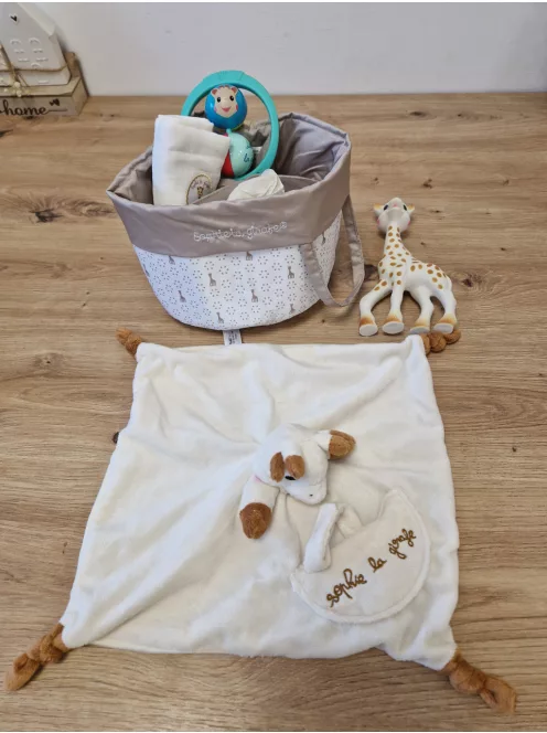 Sophie la Girafe 5 részes ajándékkosár OUTLET termék