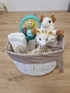 Sophie la Girafe 5 részes ajándékkosár OUTLET termék