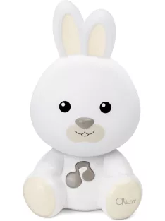 Chicco éjjeli fény zenével-. nyuszi, OUTLET termék