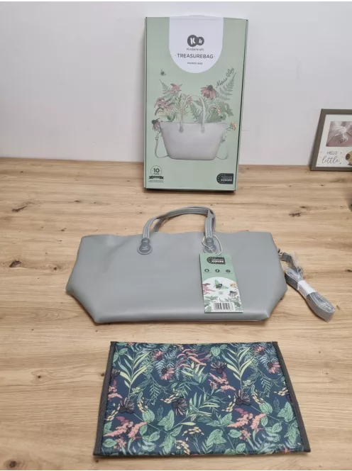 Kinderkraft Treasurebeag kismamatáska-világosszürke,  OUTLET termék