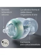 Tommee Tippee Natural cumisüveg kezdőszett 2x150ml, 2x260ml, kefe, 2db cumi, 2db etetőfej, OUTLET termék