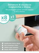 AYCORN 24 darabos gyermekbiztonsági készlet, OUTLET termék