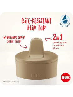  Nuk Mini-Me itató, 500ml-es, zöld, OUTLET termék