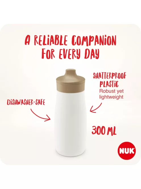  Nuk Mini-Me itató, 500ml-es, zöld, OUTLET termék