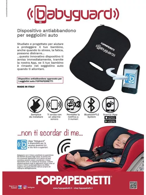 Foppapedretti BabyGuard autós elhagyásgátló, OUTLET termék