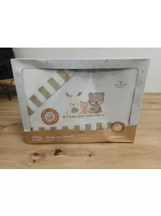    Interbaby gumis lepedő szett kispárna huzattal, OUTLET termék