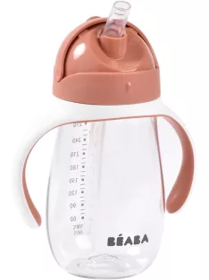   Béaba 2 az 1-ben szilikon itatópohár, 8 hó+, 300 ml, OUTLET termék