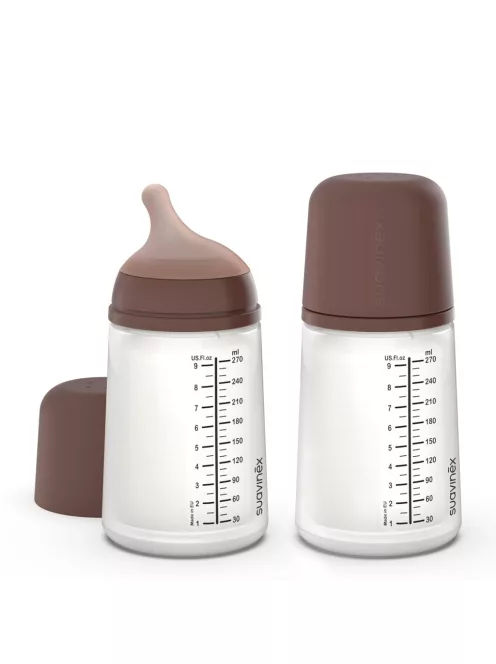 Suavinex Zero Zero Anti-Colic 2db 270ml-es cumisüveg szett, OUTLET termék