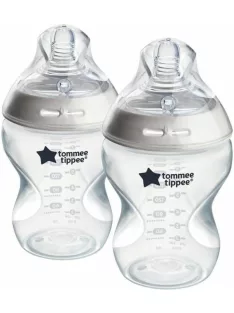   Tommee Tippee Natural Start Anti-Colic cumisüveg szett, 2 db-os, 0hó+, 260ml, OUTLET termék