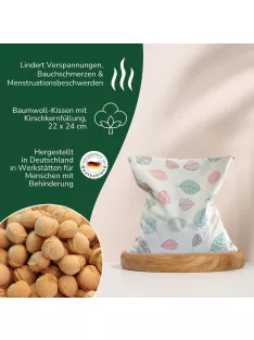   Grünspecht cseresznyemag párna 19x19 cm, 100% pamut, OUTLET termék