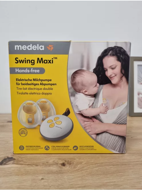 Medela Swing Maxi kéz nélküli kettős elektromos mellszívó, OUTLET termék