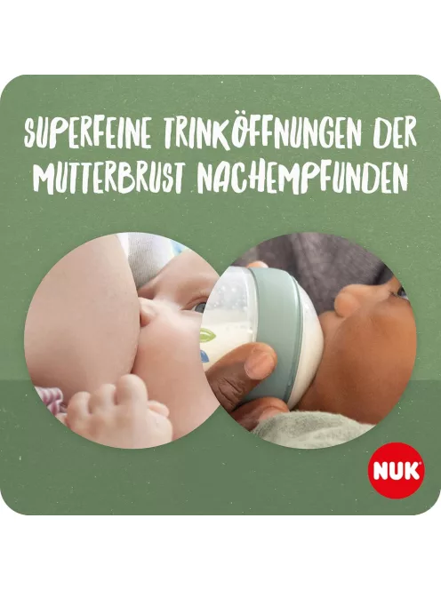 Nuk For Nature M-es cumisüveg, 260 ml, OUTLET termék