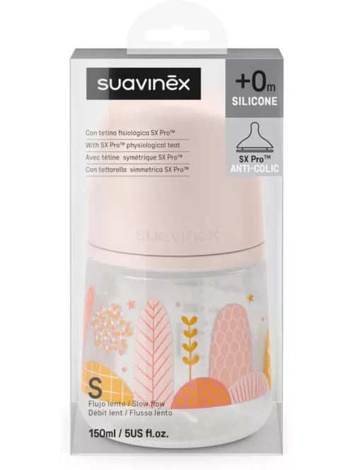 Suavinex 150ml-es cumisüveg SX Pro-0+, OUTLET termék