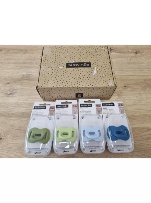  Suavinex Selection SX Pro 4db-os cumi szett 0-6hó, OUTLET termék