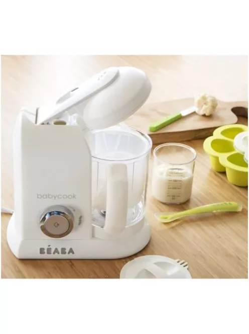  BÉABA Babycook® Solo 4 az 1-ben elektromos ételkészítő-fehér.OUTLET termék