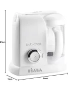  BÉABA Babycook® Solo 4 az 1-ben elektromos ételkészítő-fehér.OUTLET termék