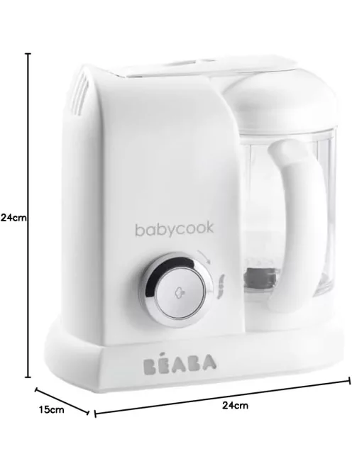  BÉABA Babycook® Solo 4 az 1-ben elektromos ételkészítő-fehér.OUTLET termék