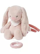 Nattou Mini felhúzható zenélő plüss nyuszi, OUTLET termék