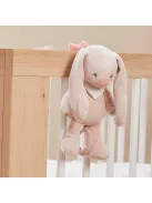 Nattou Mini felhúzható zenélő plüss nyuszi, OUTLET termék