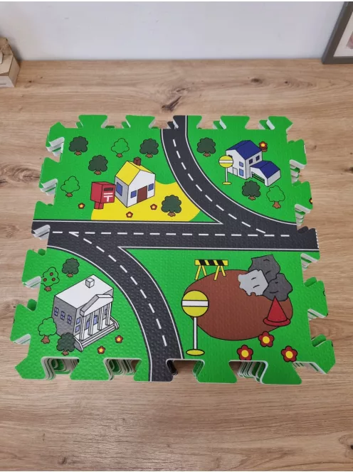 Relaxdays 18db-os puzzle játszószőnyeg, OUTLET termék