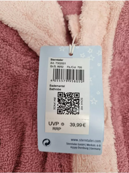 Sterntaler Mabel Unisex babaköntös 86/92, OUTLET termék
