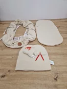 Totsy Baby univerzális muszlin mózeskosár huzat, OUTLET termék