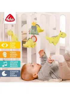 Fehn Music Mobile forgó - Happy Dino, OUTLET termék