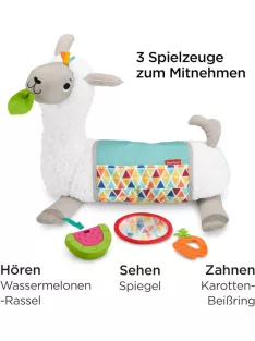   Fisher Price 4 az 1-ben láma puha játékpárna, OUTLET termék