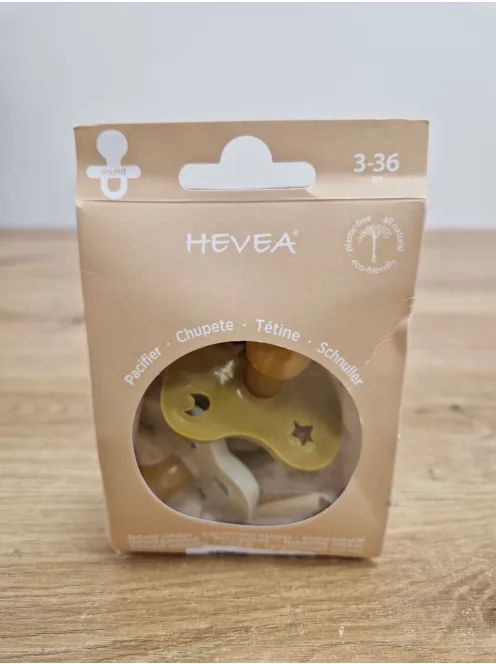 Hevea 2db-os kaucsuk cumi szett 3-36 hó