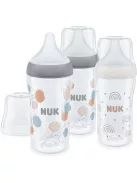 NUK Perfect Match cumisüveg szett, 3x260ml, 3+ hónapos kortól, OUTLET termék