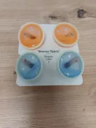 Tommee Tippee Night Glow 6-18hó 4db-os szilikon cumi szett, OUTLET termék