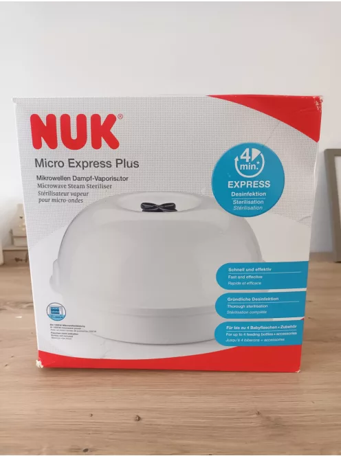 Nuk Micro Express Plus mikrohullámú sterilizáló OUTLET termék