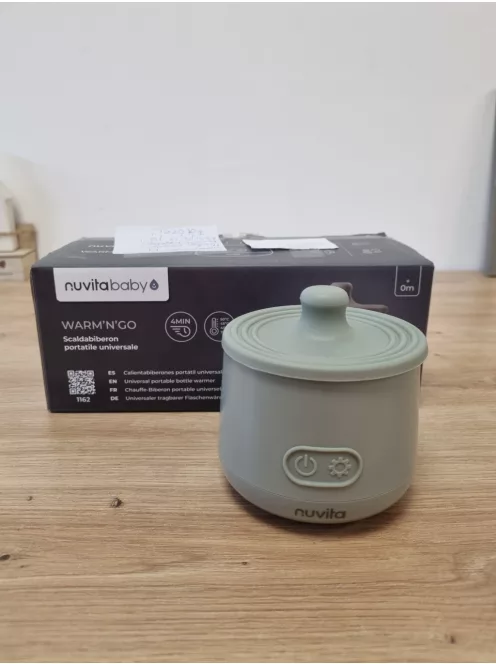Nuvita 1162 Warm'n'Go hordozható cumisüveg melegítő, OUTLET termék