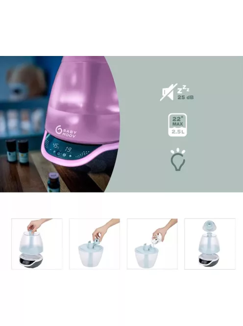  Babymoov Hygro + ultrahangos elektromos párásító, OUTLET termék