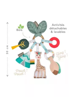 Sophie la Girafe szenzoros aktivitásgyűrű, OUTLET termék