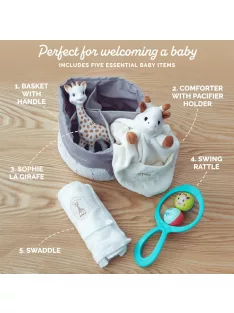 Sophie la Girafe 5 részes ajándékkosár OUTLET termék