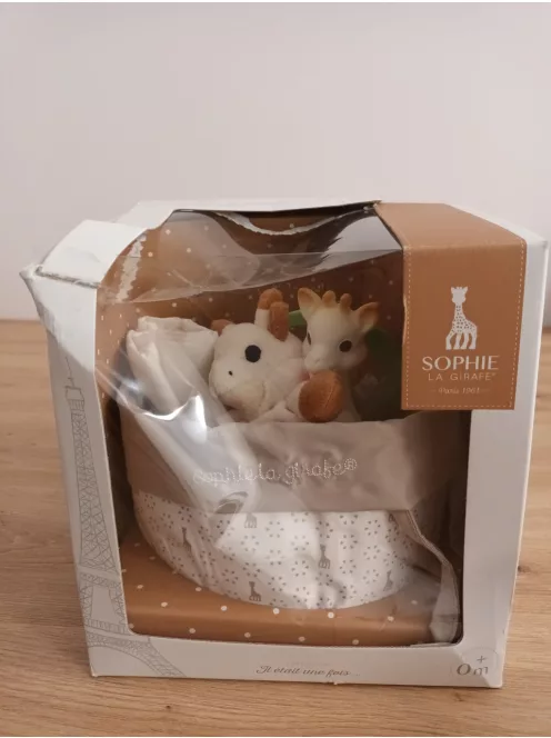 Sophie la Girafe 5 részes ajándékkosár OUTLET termék