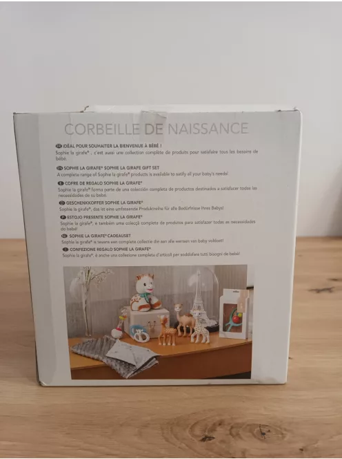 Sophie la Girafe 5 részes ajándékkosár OUTLET termék