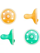 Tommee Tippee Night Glow 6-18 hó 4db-os szilikon cumi szett, OUTLET termék