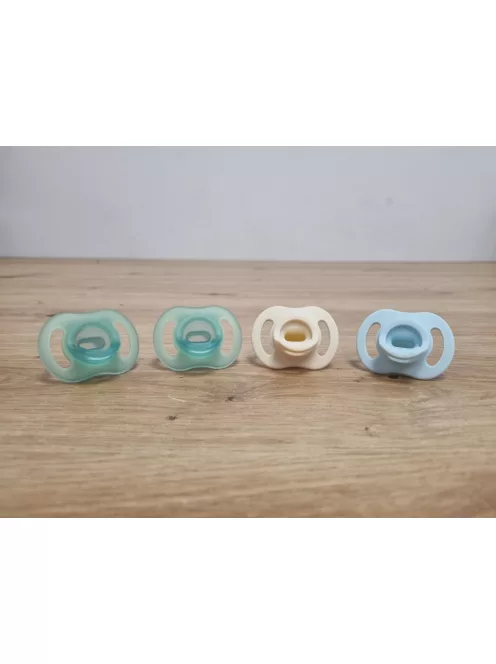  Tommee Tippee Ultra-Light StayPut éjszakai 4db-os szilikon cumi szett 0-6 hó, OUTLET termék
