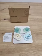 Tommee Tippee Ultra-Light StayPut éjszakai 4db-os szilikon cumi szett 0-6 hó, OUTLET termék