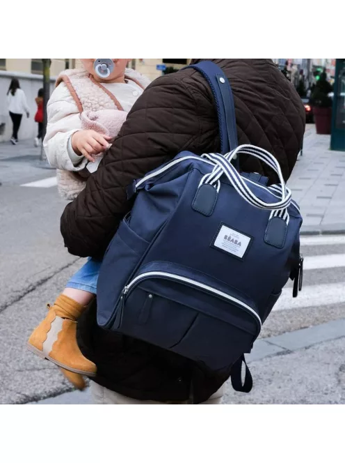 Béaba Wellington praktikus pelenkázótáska alátéttel-kék, OUTLET termék