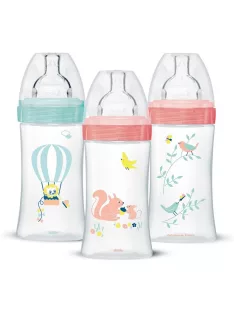    Dodie Sensation Plus 3x270ml-es cumisüveg szett, OUTLET termék