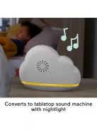 Fisher-Price szivárványos zenélő forgó kiságyra, OUTLET termék