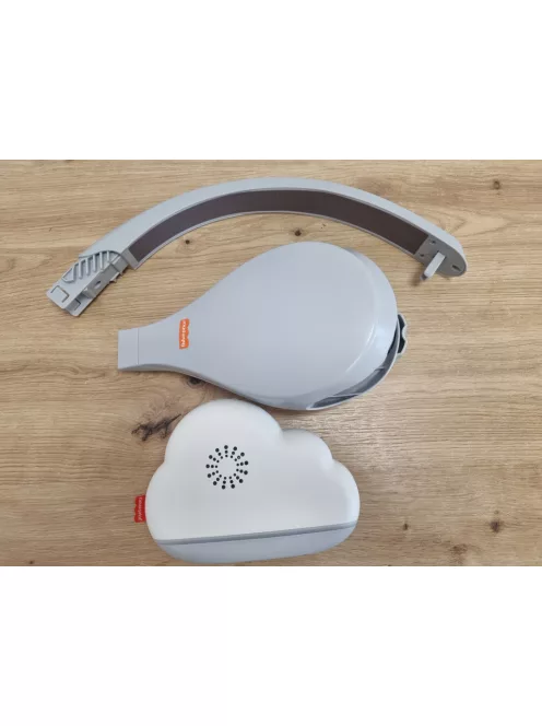 Fisher-Price szivárványos zenélő forgó kiságyra, OUTLET termék